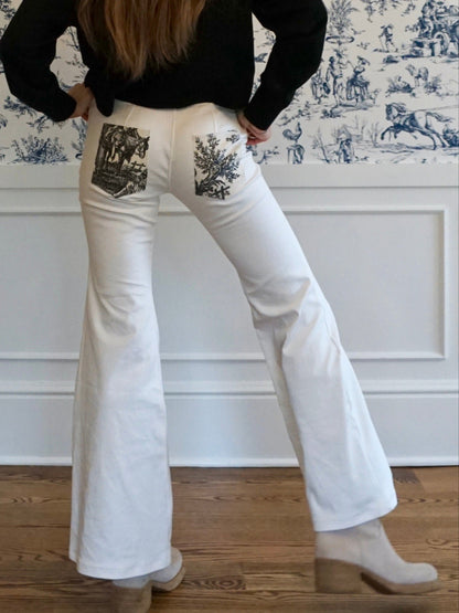 Ophelia-cut Denim Pant